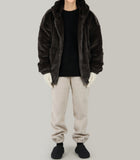 Hood Fleece Zip-up
