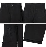 Fed Damage Layered Cotton Pants