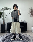 Elder Washed Cargo Bermuda Pants