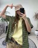 Kate Roll-Up Check Shirt