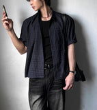 Zen Crop Check Shirt