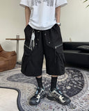 Lafes Zipper Cargo Bermuda Pants