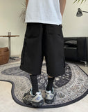 Lafes Zipper Cargo Bermuda Pants
