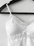 Soft lace slim top