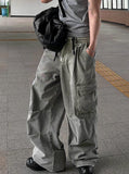 Raw Denim Keyring Loop Cargo Pants