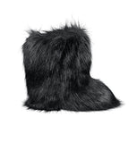 Bare fur boots