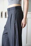 Ader pintuck wide slacks