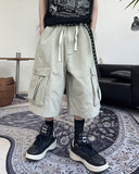 Elder Washed Cargo Bermuda Pants