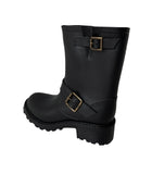 HALF BUCKLE RAIN BOOTS