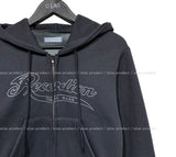 Ditto crop hood zip-up