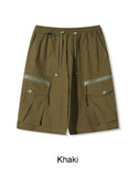 Lafes Zipper Cargo Bermuda Pants