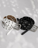 Det Dual Eyelet Long Belt