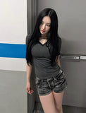 Epilogue Lace Slim Tee