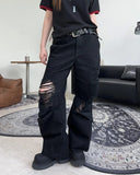 Fed Damage Layered Cotton Pants