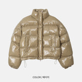 Volume Glossy Puffer Jacket