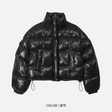 Volume Glossy Puffer Jacket