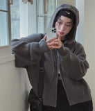 Warmer Hachi Over Hood Zip Up