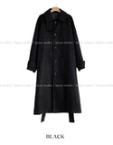 Winter Maxi Balmacan Mac Coat