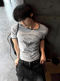 Vintage Eagle Crop Muscle Tee