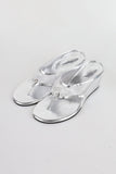 Mesh wedge sandal flip-flops