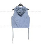 Fit nylon hood vest