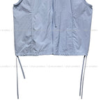 Fit nylon hood vest