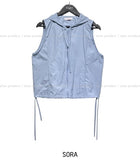 Fit nylon hood vest
