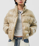 Volume Glossy Puffer Jacket