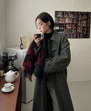 Winter Maxi Balmacan Mac Coat
