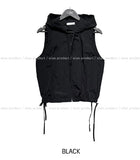 Fit nylon hood vest