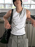 Layered Henley Sleeveless