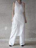 Youne See-through Wrap One Piece