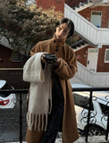Winter Maxi Balmacan Mac Coat
