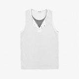 Layered Henley Sleeveless