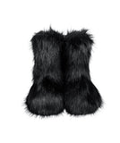 Bare fur boots