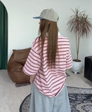 Aaron Multi-Stripe Collar Tee