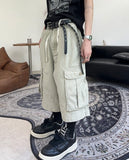 Elder Washed Cargo Bermuda Pants