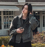Cation Denim Washing Jacket