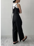 [Setup Available] Popo Nylon Strap Wide Pants