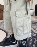 Elder Washed Cargo Bermuda Pants
