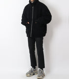 High-neck double jacket
