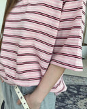Aaron Multi-Stripe Collar Tee