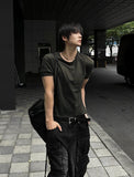Premium Essential Crop Muscle Tee