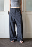 Ader pintuck wide slacks