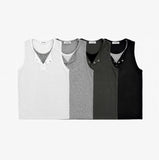 Layered Henley Sleeveless