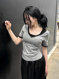 Epilogue Lace Slim Tee