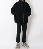 High-neck double jacket