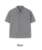 Etin Short Sleeve Check Shirt