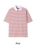 Aaron Multi-Stripe Collar Tee