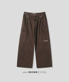 Raw Denim Keyring Loop Cargo Pants